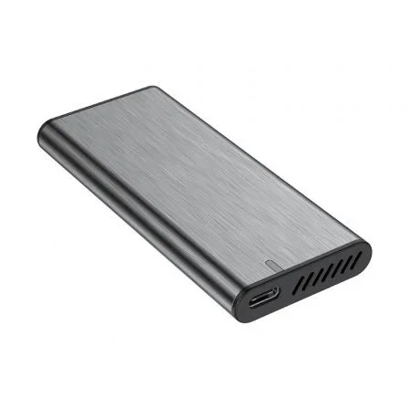 Aisens Caja Externa M.2 (NGFF) ASM2-007GRY SATA USB 3.1 Gen1 Gris